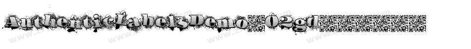 AuthenticLabelsDemo-O2gd字体转换