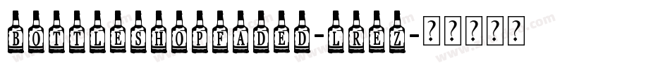 BottleShopFaded-LREZ字体转换