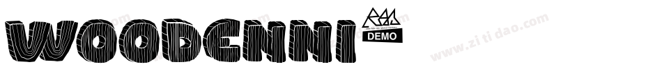 WOODENNI字体转换