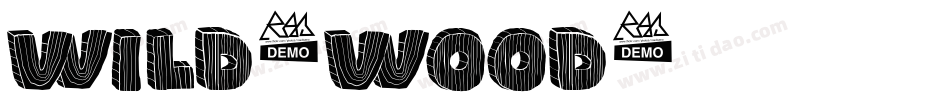 Wild-Wood字体转换