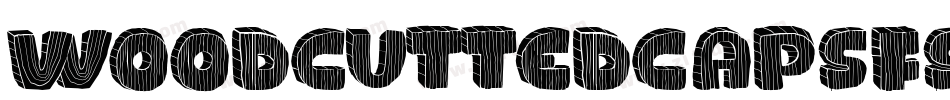 WoodcuttedCapsFS字体转换
