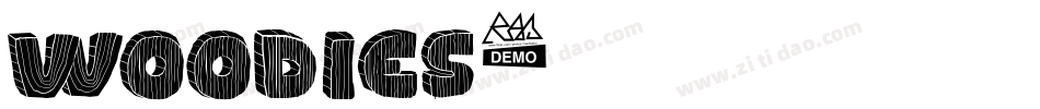 Woodies字体转换