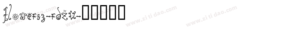 Flowers3-RdzV字体转换