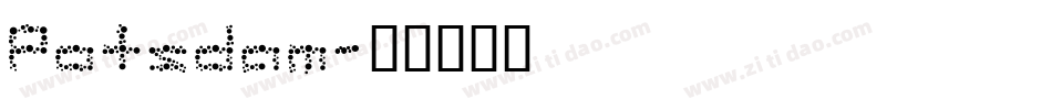 Potsdam字体转换