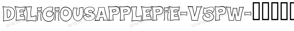 Deliciousapplepie-V5pw字体转换