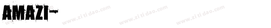 AMAZI字体转换