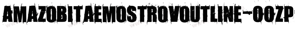 Amazobitaemostrovoutline-OOZP字体转换