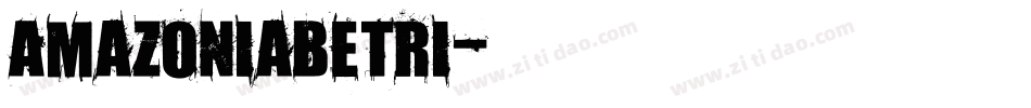 Amazoniabetri字体转换
