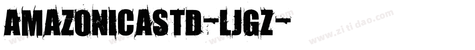 AmazonicaStd-lJgZ字体转换