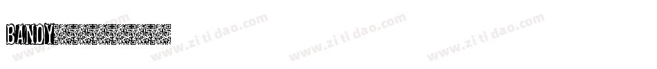 BANDY字体转换