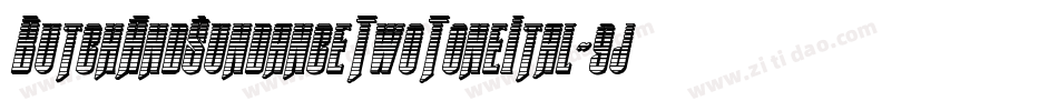 ButchAndSundanceTwoToneItal-9jd2字体转换