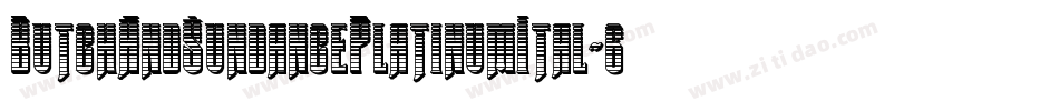 ButchAndSundancePlatinumItal-6Vw1字体转换