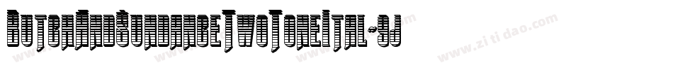 ButchAndSundanceTwoToneItal-9jd2字体转换