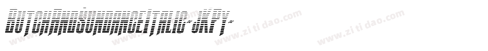 ButchAndSundanceItalic-jKPy字体转换 ButchAndSundanceItalic-jKPy字体转换