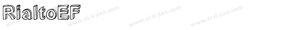 RialtoEF字体转换