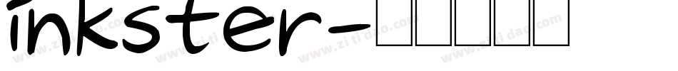 Inkster字体转换