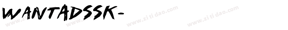 WantAdSSK字体转换