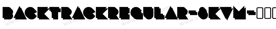 BacktrackRegular-8KVM字体转换