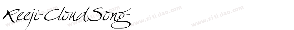 Reeji-CloudSong字体转换