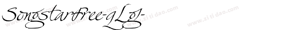 SongstarFree-qLg1字体转换