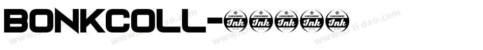 bonkcoll字体转换