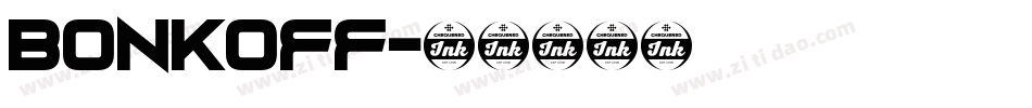 bonkoff字体转换