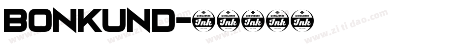 bonkund字体转换