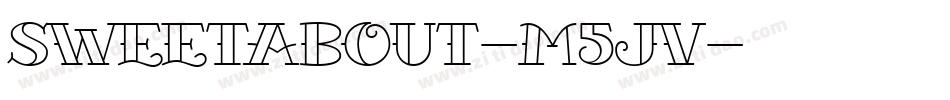 SweetAbout-m5jv字体转换