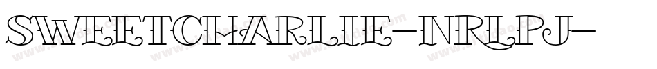 SweetCharlie-nRLpJ字体转换