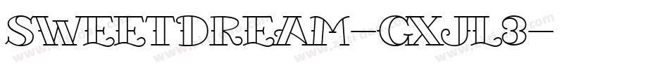 SweetDream-gxjl3字体转换