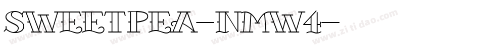 SweetPea-nmw4字体转换