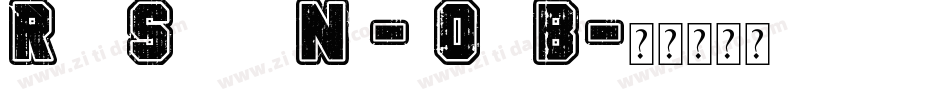 RiotSquadNf-r0mB字体转换