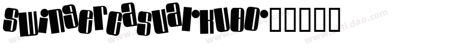 SwingerCasual-KV8o字体转换
