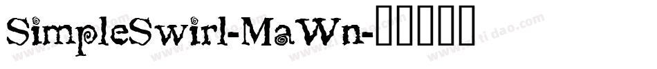SimpleSwirl-MaWn字体转换
