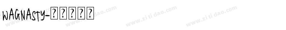Wagnasty字体转换