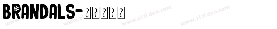 Brandals字体转换