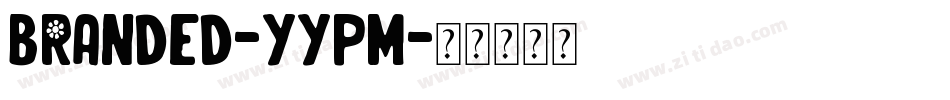 Branded-yyPM字体转换