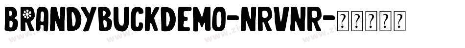 BrandybuckDemo-nRvnR字体转换