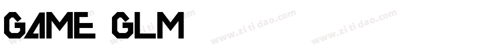 GAME_glm字体转换
