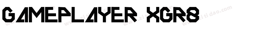 GamePlayer-xgr8字体转换