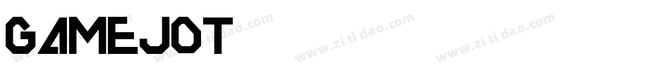 Gamejot字体转换