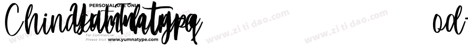 ChinacatThin-q2od字体转换