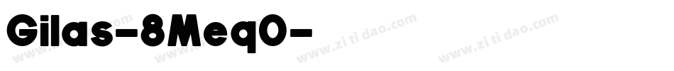 Gilas-8Meq0字体转换