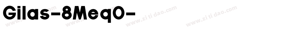 Gilas-8Meq0字体转换