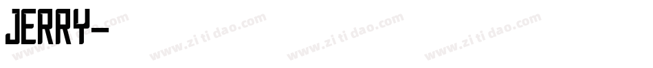 Jerry字体转换