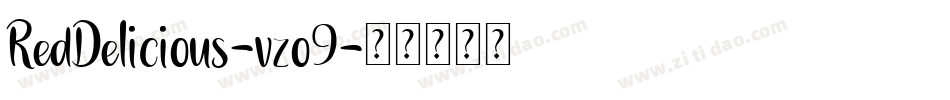 RedDelicious-vzo9字体转换