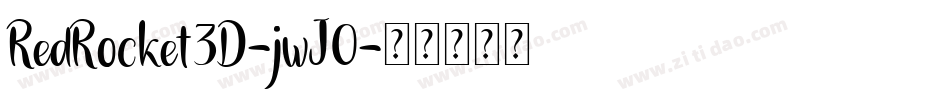 RedRocket3D-jwJ0字体转换