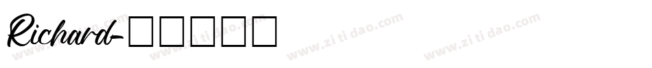 Richard字体转换