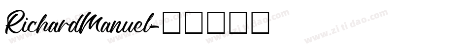 RichardManuel字体转换
