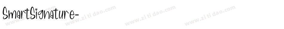 SmartSignature字体转换